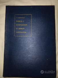 Campanato Esercizi Complementi Analisi Matematica