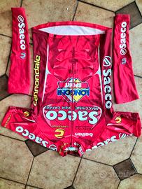 maglia bici Saeco