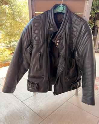 Giubbotto in pelle da moto