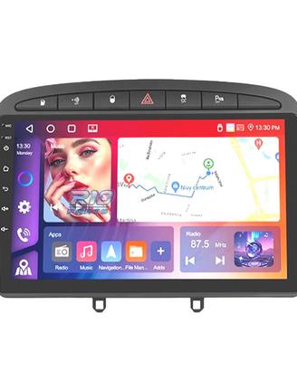 RADIO GPS 9'' ANDROID 13 PEUGEOT 308 / 408 07-15 4