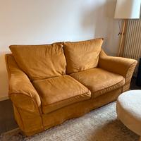 Divano gobbo salotti in lino