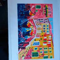 Quadro con cornice di Athos Faccincani 