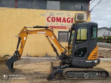 Miniescavatore case cx30c girosagoma 2018