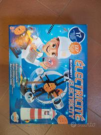 Giocho educativo sul elettricità mai aperto