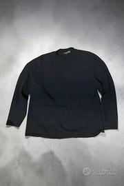 maglietta longsleeve nera