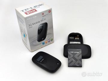 Lotto 4 router portatili 3G WiFi TP-Link D-Link