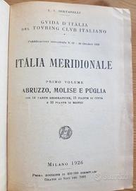 Touring Club Italiano- Italia Meridionale- 1926