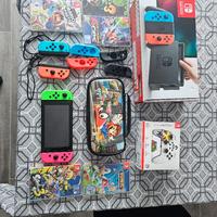 Nintendo switch + giochi + accessori