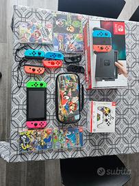 Nintendo switch + giochi + accessori