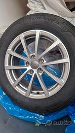 cerchi Audi 225/60/17  gomme estive ed invernali