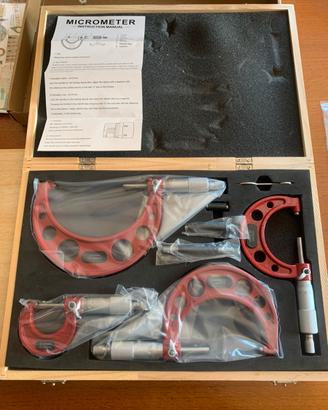 Set micrometri centesimali