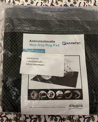 Tappetino antiscivolo per stoviglie 80x130cm