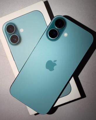 Iphone 16-512 gb-colore verde acqua Teal