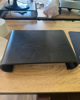 Navaris Supporto Monitor da Tavolo in Legno