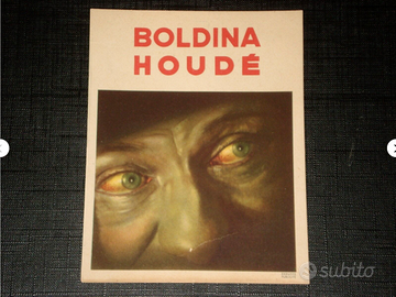 cartolina pubblicitaria Boldina Houdé in art deco