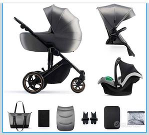 Trio Kinderkraft prime 2 grigio