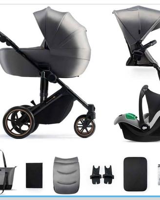 Trio Kinderkraft prime 2 grigio