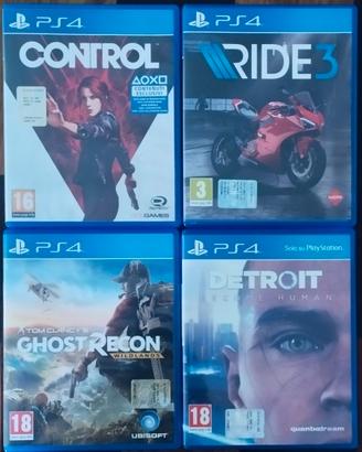 Lotto giochi PS4 #2