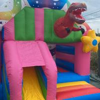 Gioco gonfiabile scivolo saltarello nuovo