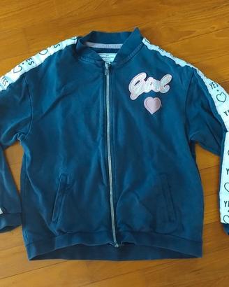 Felpa con zip Original  Marines  9-10 anni