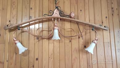 Lampadario artigianale 