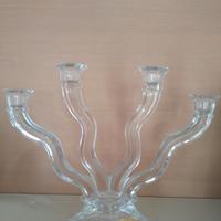 Candelabro 4 fiamme Nachtmann in cristallo