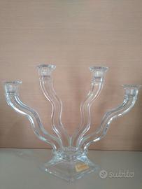 Candelabro 4 fiamme Nachtmann in cristallo