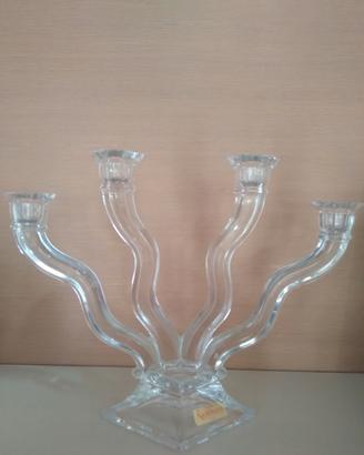 Candelabro 4 fiamme Nachtmann in cristallo