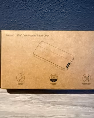 LENOVO USB-C Dual Display Travel Dock