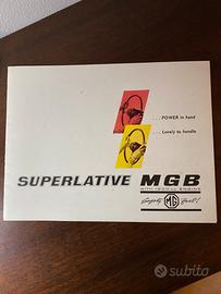 Depliant Brochure MGB 1800 del 1962