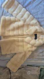 giacca in eco-pelliccia xs