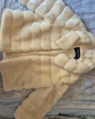 giacca in eco-pelliccia xs