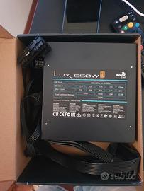 Alimentatore PC Aerocool Lux 550W 80 Plus 