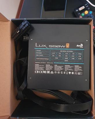 Alimentatore PC Aerocool Lux 550W 80 Plus 