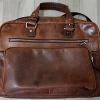 Borsa lavoro in vera pelle