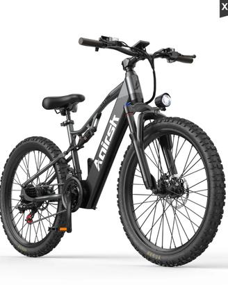 AAIRSK XT90 Bici Elettrica MTB 26" 48V 20Ah 250W