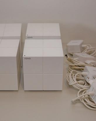 4 apparati Tenda Nova MW6 WiFi Mesh, Dual Band 