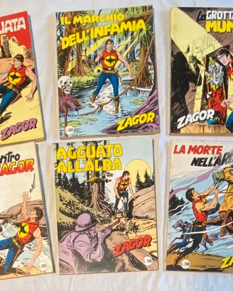 Set fumetti Zagor anno 1985