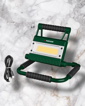 Parkside Faro LED COB Ricaricabile 1500 lm 