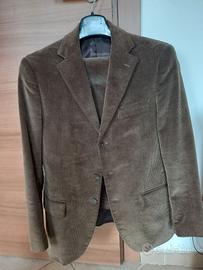 Abito uomo velluto TG. 46
