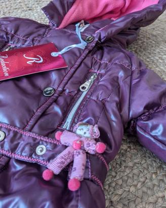 Tuta da neve con guanti, bimba 6 mesi