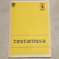 Ferrari Testarossa libretto uso e manutenzione.