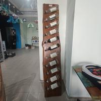 portabottiglie rustico