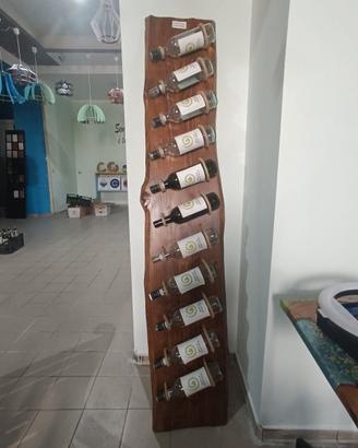 portabottiglie rustico