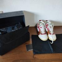 scarpe sneakers alte Dsquared 