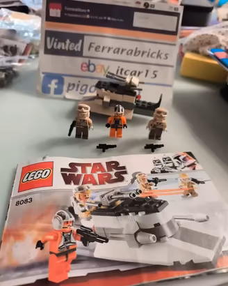 LEGO 8083 Rebel Trooper Battle Pack star wars