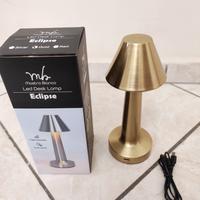 lampada da tavolo led senza fili ricaricabile usb 