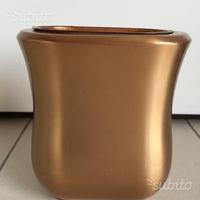 Vaso portafiori per lapide verticale