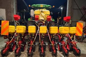 Seminatrice soia 7 file Matermacc con diserbo