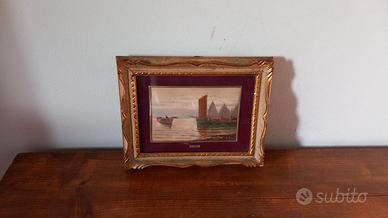Quadro di una marina